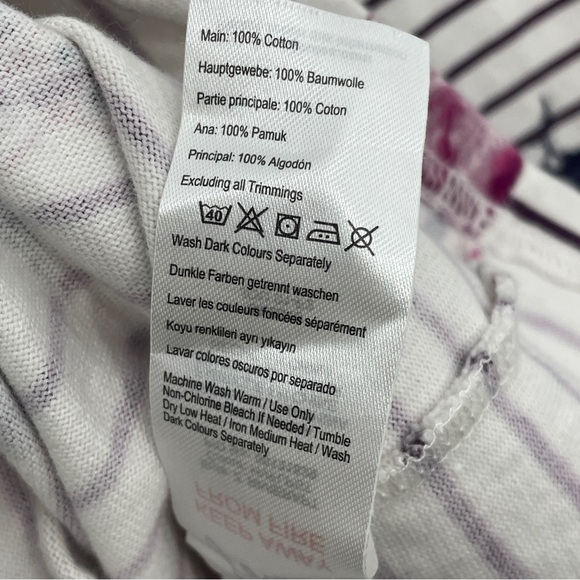 Joules Riviera Harvest Floral Plum Stripe Dress - Picture 16 of 16